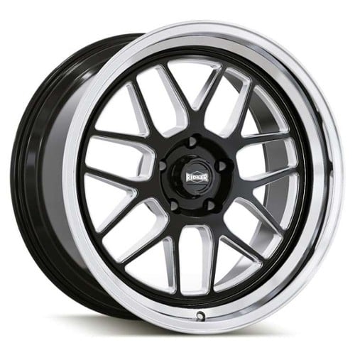 Ridler 611 20x8.5 5x120.65 0 ET 87 CB Black Milled (611-2861GBMD)