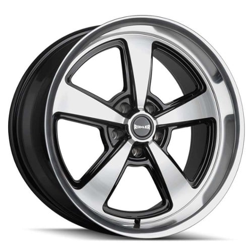 Ridler 652 20x8.5 5x120.65 0 ET 87 CB Black (652-2861GBD)