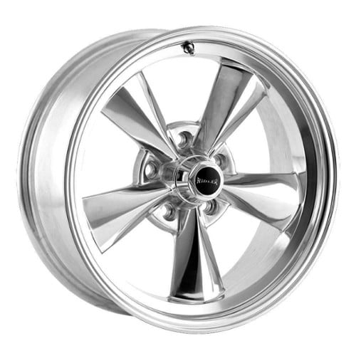 Ridler 675 15x7 5x120.65 0 ET 83.8 CB Polished (675-5761P)