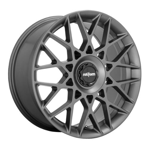 Rotiform BLQ-C R166 19x8.5 5x112 45 ET 66.5 CB Matte Anthracite (R1661985F8+45A)