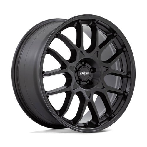 Rotiform R195 ZWS 21x9.5 5x112 25 ET 66.6 CB Matte Black (R195219544+25)