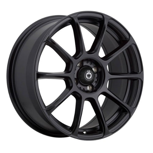 Konig Runlite 16x7.5 5x112 45 ET 66.6 CB Matte Black (R176512455)