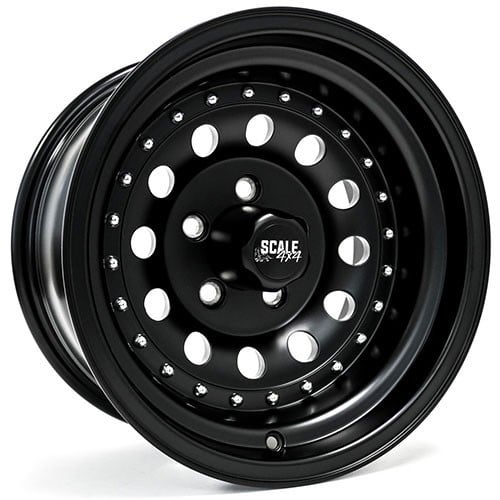 Scale 4x4 762 Bandit II 14x6 5x114.3 6 ET 83.1 CB Matte Black (S762-4665)