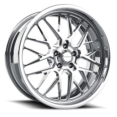 Schott Grid EXL (Std Profile) 17x7 6.35 to 31.75 ET 108 CB Custom Finish (204-17700XXS)