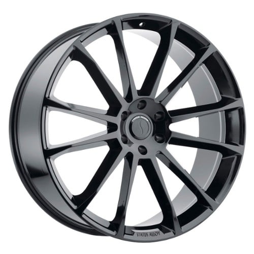 Status Goliath 22x9.5 5x120 30 ET 76.1 CB Gloss Black (2295GTH305120B76)