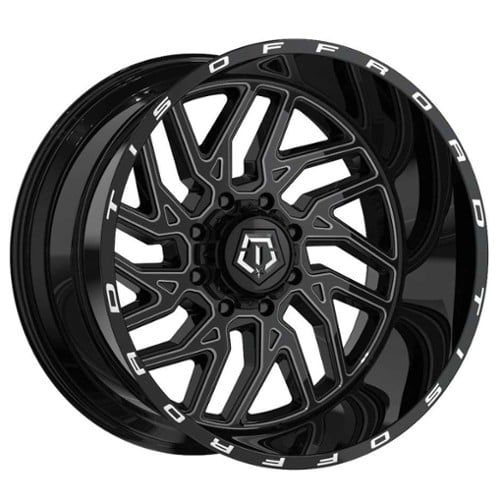 TIS Offroad 544BM 20x10 5x114.3/5x127 -19 ET 78.1 CB Black Milled (544BM-2100519)