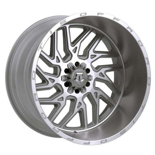 TIS Offroad 544BSM 22x12 6x135/6x139.7 -44 ET 108 CB Silver (544BSM-2226844S)