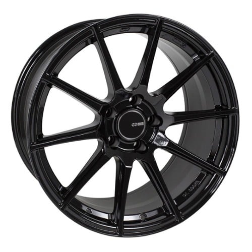 Enkei TS10 17x8 5x114.3 35 ET 72.56 CB Gloss Black (499-780-6535BK)