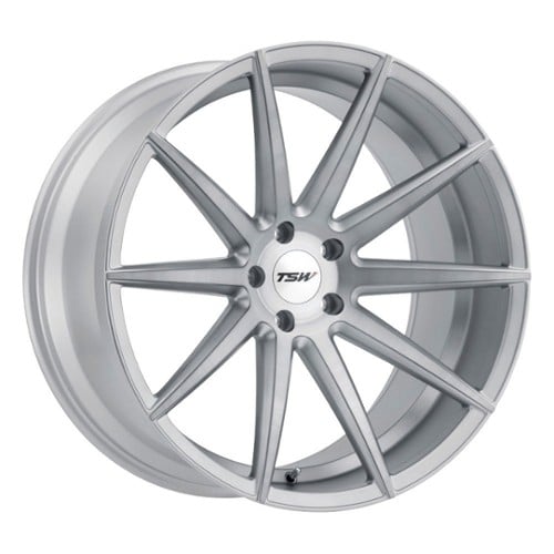 TSW Alloy Clypse 18x8.5 5x114.3 20 ET 76.1 CB Titanium w/Matte Brushed Face (1885CLP205114S76)