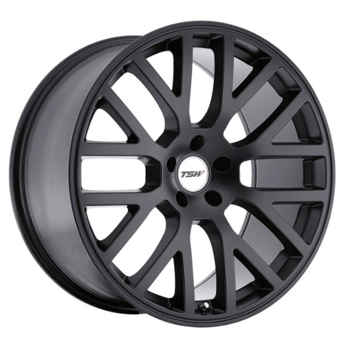 TSW Alloy Donington 22x10.5 5x120 35 ET 76 CB Matte Black (2205DON355120M76)