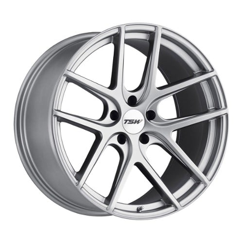 TSW Alloy Geneva 20x8.5 5x114.3 40 ET 76.1 CB Matte Titanium Silver (2085GNV405114S76)