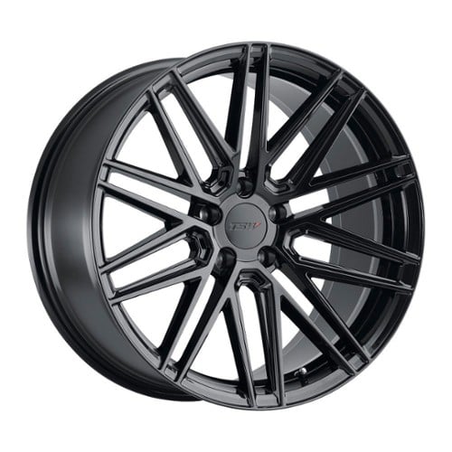 TSW Alloy Pescara 18x8.5 5x112 32 ET 66.6 CB Gloss Black (1885PCA325112B66)