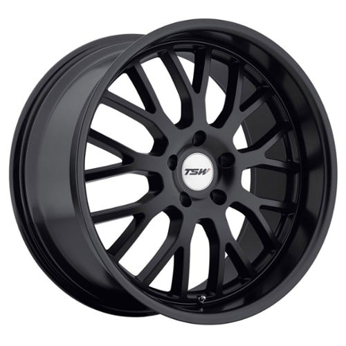 TSW Alloy Tremblant 18x8 5x112 32 ET 72 CB Matte Black (1880TRM325112M72)