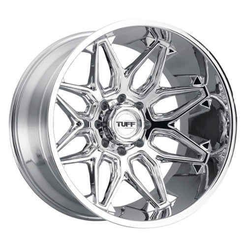 Tuff A.T. T3B 26x14 8x165.1 -72 ET 125.1 CB Chrome (2614T3B-28165C25)