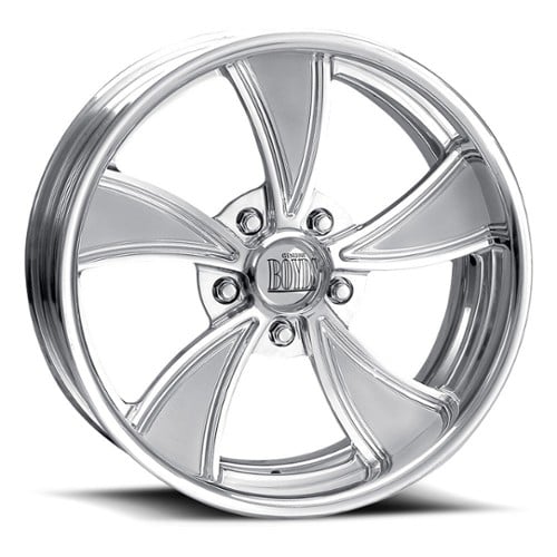 Boyd Coddington Twisted Two Tone 15x3.5 15 to 35 ET 73 CB Polished (BC22-1535XXXXXX)