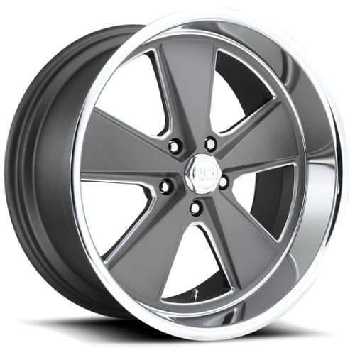 US Mags Roadster U120 18x8 5x120.65 1 ET 72.56 CB Matte Gunmetal (U12018806145)