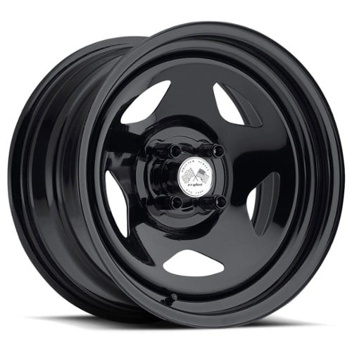 U.S. Wheel Star 021 15x7 4x100 6 ET 67.56 CB Black (021-5741PBLK)