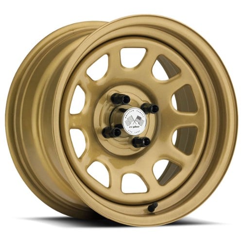 U.S. Wheel Daytona 022 15x7 4x100 0 ET 67.56 CB Gold (022-5741G)