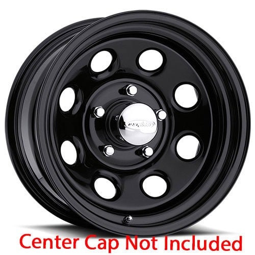 U.S. Wheel Crawler 42 15x7 5x120.65 6 ET 82.6 CB Gloss Black (042-5734P)