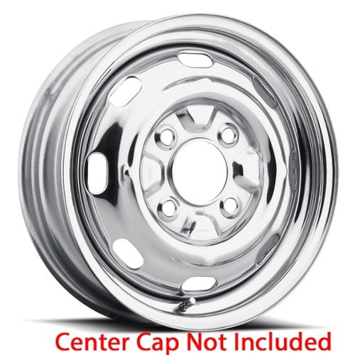 U.S. Wheel VW OEM 130 15x4.5 4x130 25 ET 88.7 CB Chrome (130-54530)