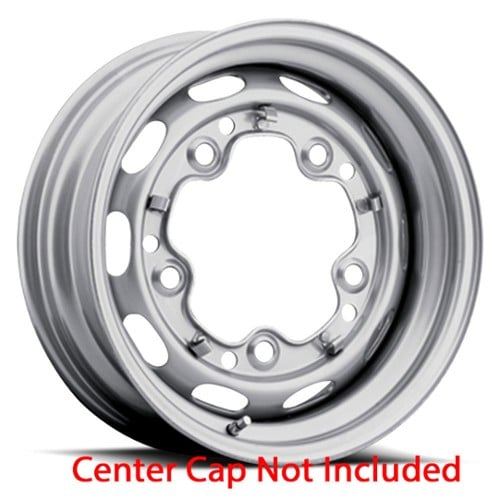 U.S. Wheel VW OEM Baja 206 15x4.5 5x205 25 ET 88.7 CB Silver (206-54554)