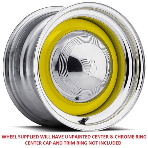 U.S. Wheel Smoothie 53 15x7 5x127/5x139.7 0 ET 95.3 CB Raw/Chrome (53-5715N)