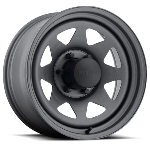 U.S. Wheel 8 Spoke Stealth 704 15x10 8x165.1 -35 ET 130.8 CB Gunmetal (704-5080GM)