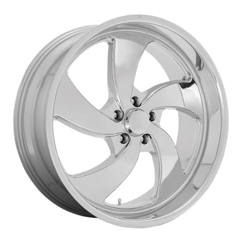 US Mags Desperado 5 - U132 24x10 5x120.65 5 ET 72.7 CB Chrome (U132240061+05)