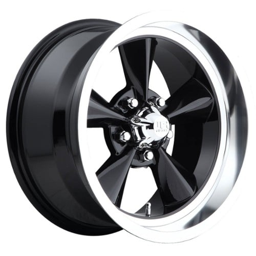 US Mags Standard U107 15x7 5x120.65 -5 ET 72.56 CB Gloss Black (U10715706137)