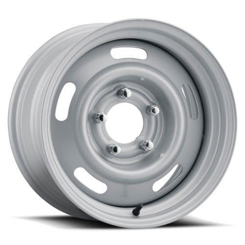 U.S. Wheel Rallye 55 14x6 5x114.3/5x120.65 6 ET 81 CB Silver (55-4610)