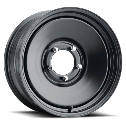 U.S. Wheel Rat Rod 68 15x5 5x114.3 -19 ET 82.6 CB Satin Black (68-5512)