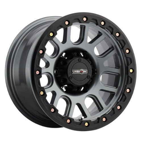 Vision Nemesis 17x9 5x127 -12 ET 71.5 CB Gunmetal (111-7973GM-12)