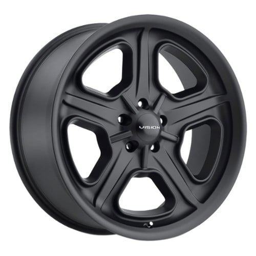 Vision 147 Daytona 15x7 5x120.65 -7 ET 83 CB Satin Black (147-5761SB-7)