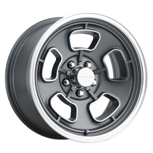 Vision 148 Shift 15x5.5 5x120.65 7 ET 83 CB Satin Gray Machined Face/Lip (148-5561SGMF7)