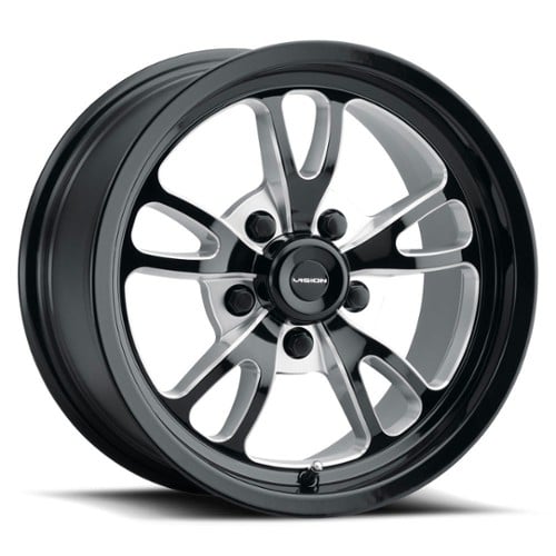 Vision 149 Patriot 15x4 5x120.65 -19 ET 83.1 CB Gloss Black Milled (149-5461B-19)