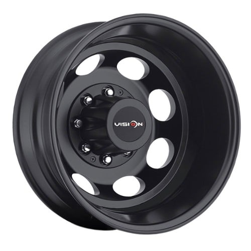 Vision 181NR Van Dually Rear 19.5x6.75 8x165.1 -143 ET 124.5 CB Matte Black (181Z9681MBR124NR)