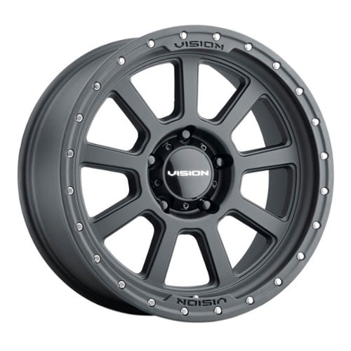 Vision 350 Ojos 17x9 5x150 12 ET 110.2 CB Satin Black (350-7950SB12)