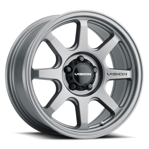 Vision 351 Flow 16x8 5x127 0 ET 78.1 CB Satin Gray (351-6873SG0)