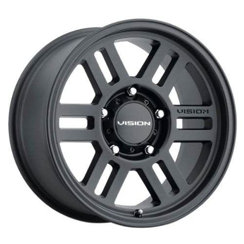 Vision 355 Overland 16x6.5 5x160 45 ET 65.1 CB Satin Black (355-6675SB45)