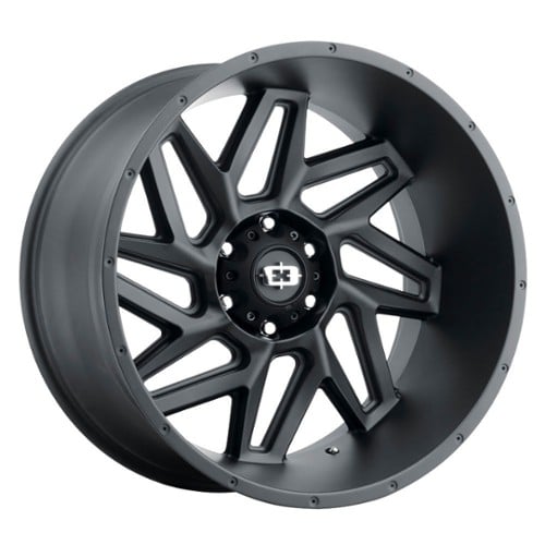 Vision 361 Spyder 24x12 6x139.7 -57 ET 106.2 CB Satin Black (361-24283SB-57)