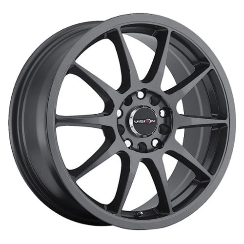 Vision 425 Bane 15x6.5 4x100/4x114.3 38 ET 73.1 CB Gunmetal (425-5603GM38)