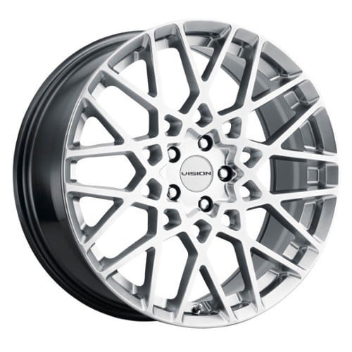 Vision 474 Recoil 17x8 5x108 38 ET 73.1 CB Hyper Silver (474-7831HS38)