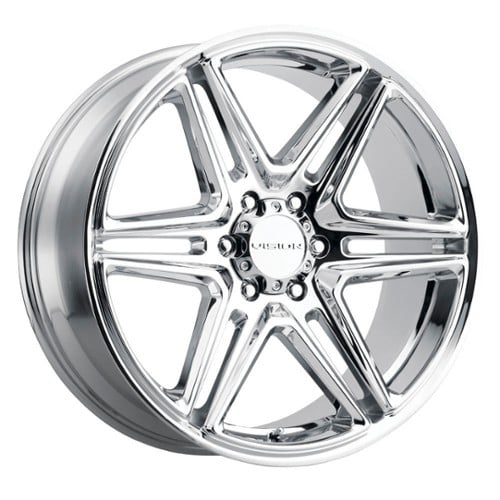 Vision 476 Wedge 24x9.5 6x139.7 30 ET 78.1 CB Chrome (476-24984C30)