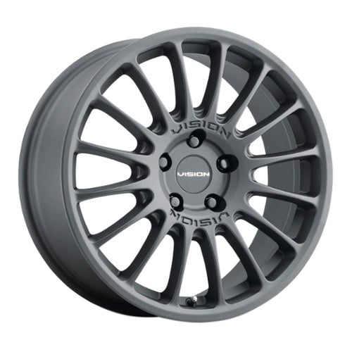 Vision 477 Monaco 15x7 5x100 15 ET 56.1 CB Satin Black (477-5744SB15)