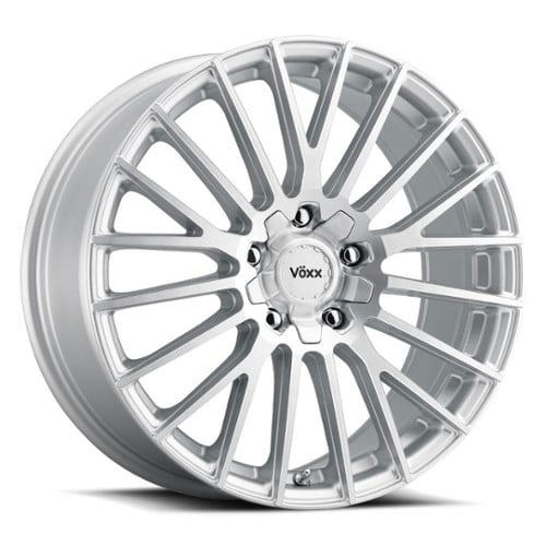 Voxx Capo 17x7.5 5x112/5x120 38 ET 72.56 CB Silver Mach Face (CPO775500338SMF)