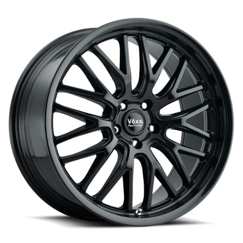 Voxx Masi 17x7.5 5x112 40 ET 66.6 CB Gloss Black (MAS775511240GB)