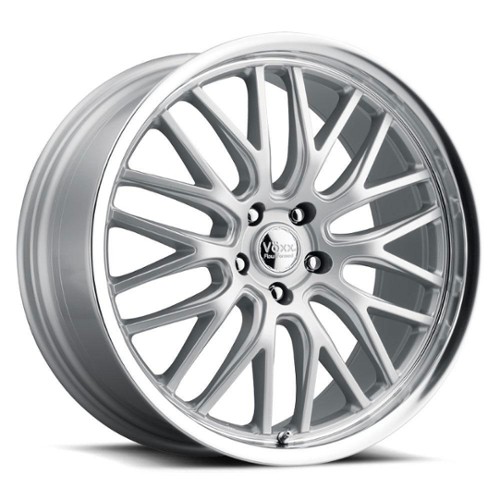 Voxx Masi 17x7.5 5x108 40 ET 73.1 CB Silver Mirror Mach Lip (MAS775510840SML)