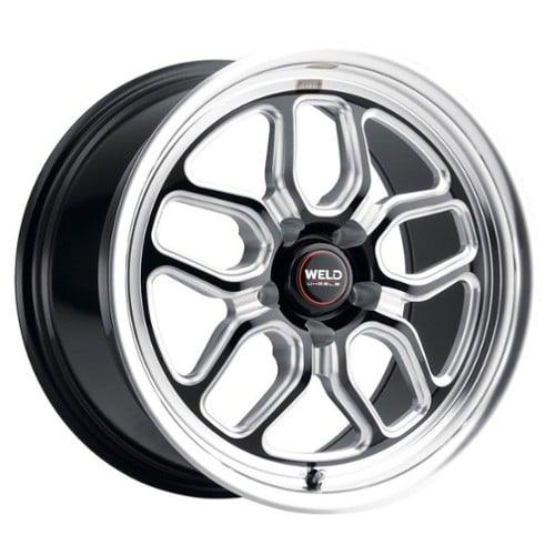 Weld Laguna Drag S152 18x10 5x114.3 45 ET 78.1 CB Black Milled (S15280067P45)