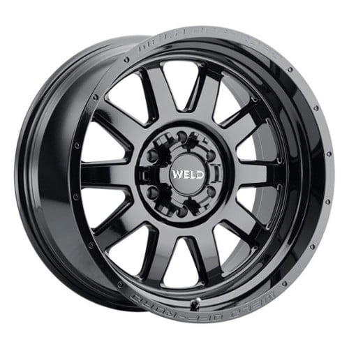 Weld Off-Road Stealth W168 20x9 6x135/6x139.7 0 ET 106.1 CB Gloss Black (W16809098500)