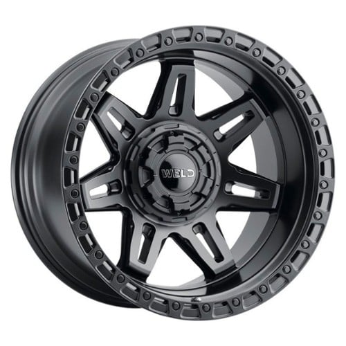 Weld Off-Road Stellar W141 20x9 6x114.3/6x120 0 ET 72.56 CB Satin Black (W14109028500)